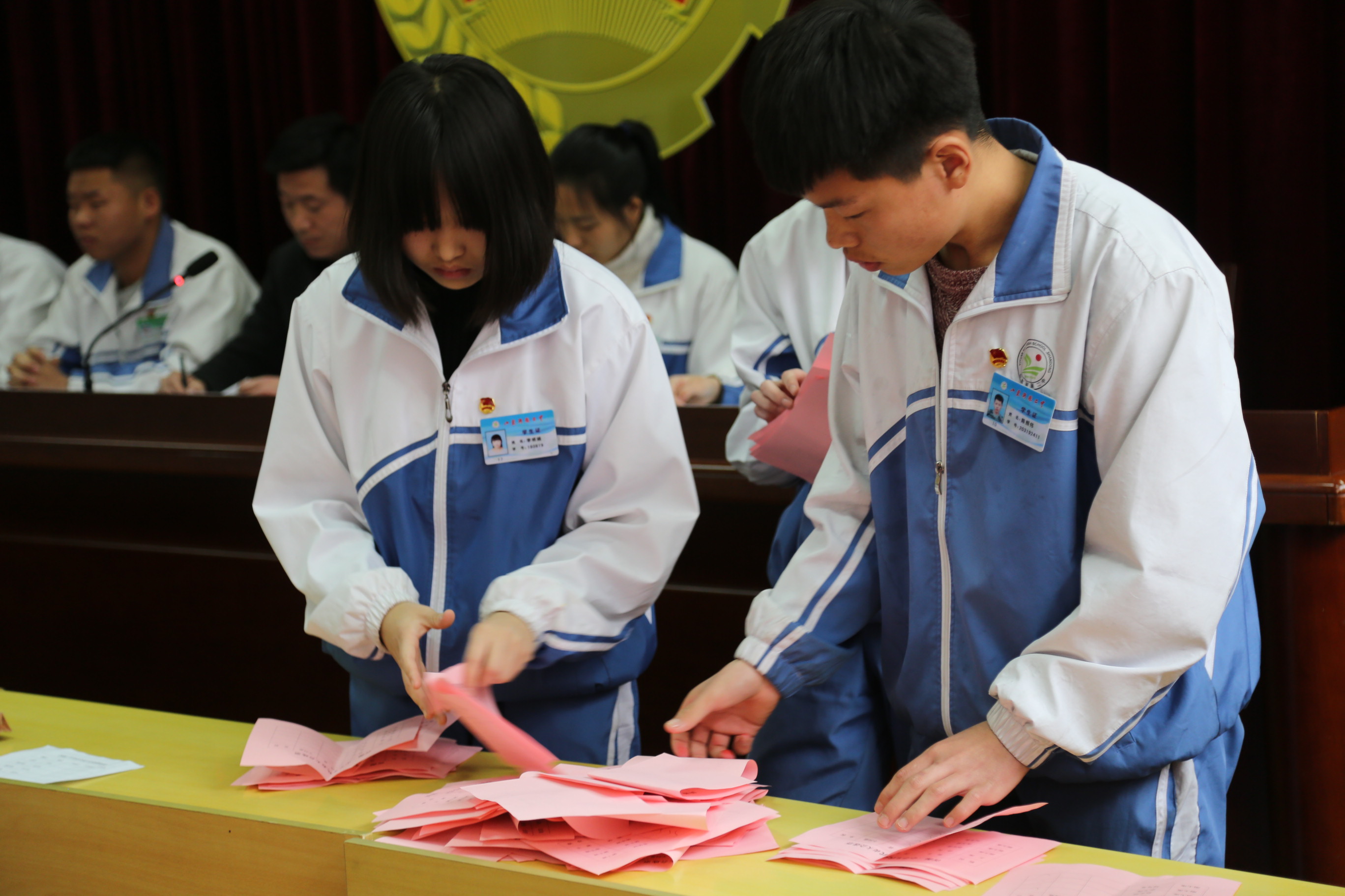 沂源二中"学代会"彰显自主管理,自我服务理念