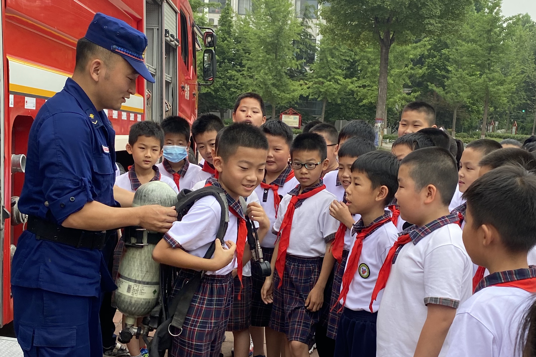 临淄区晏婴小学:消防警钟长鸣,安全伴我"童"行