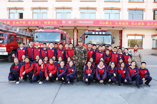 临淄区淄江中学:学习消防安全知识,揭开消防神秘面纱