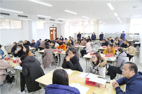 淄川区般阳中学技能比拼展风采立德树人蕴初心