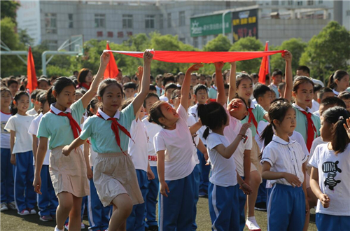 张店区绿杉园小学图片