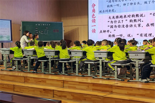 淄川区北关小学开展强课提质教育开放月活动