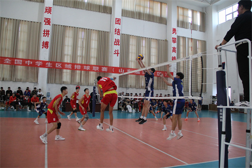 淄博十中男女排获第一届全国中学生区域排球联赛山东淄博赛区冠军